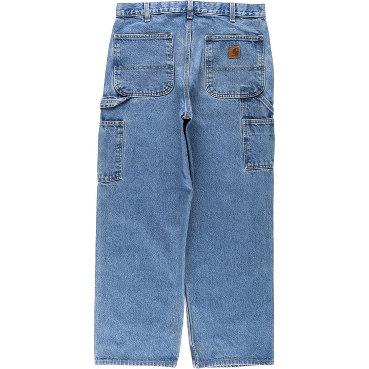 Carhartt Dungaree Fit Denim Painter Pants, Men's, W34 equivalent cotton blue type Vintage Second Hand