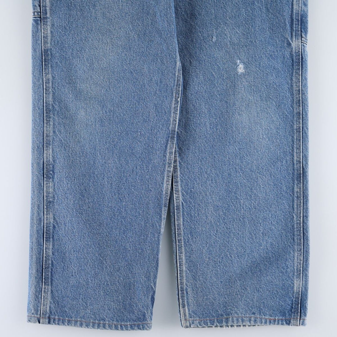 Carhartt Dungaree Fit Denim Painter Pants, Men's, W34 equivalent cotton blue type Vintage Second Hand