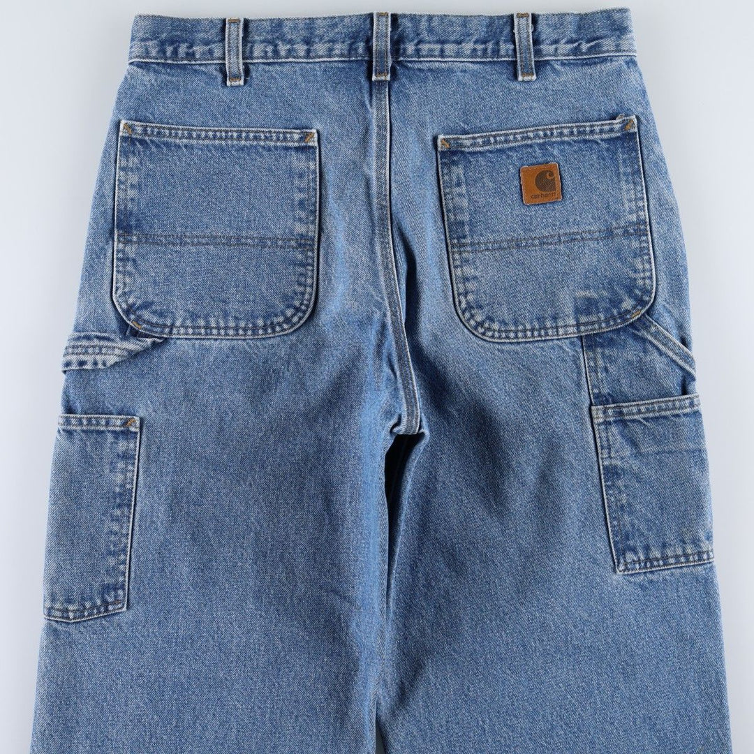 Carhartt Dungaree Fit Denim Painter Pants, Men's, W34 equivalent cotton blue type Vintage Second Hand
