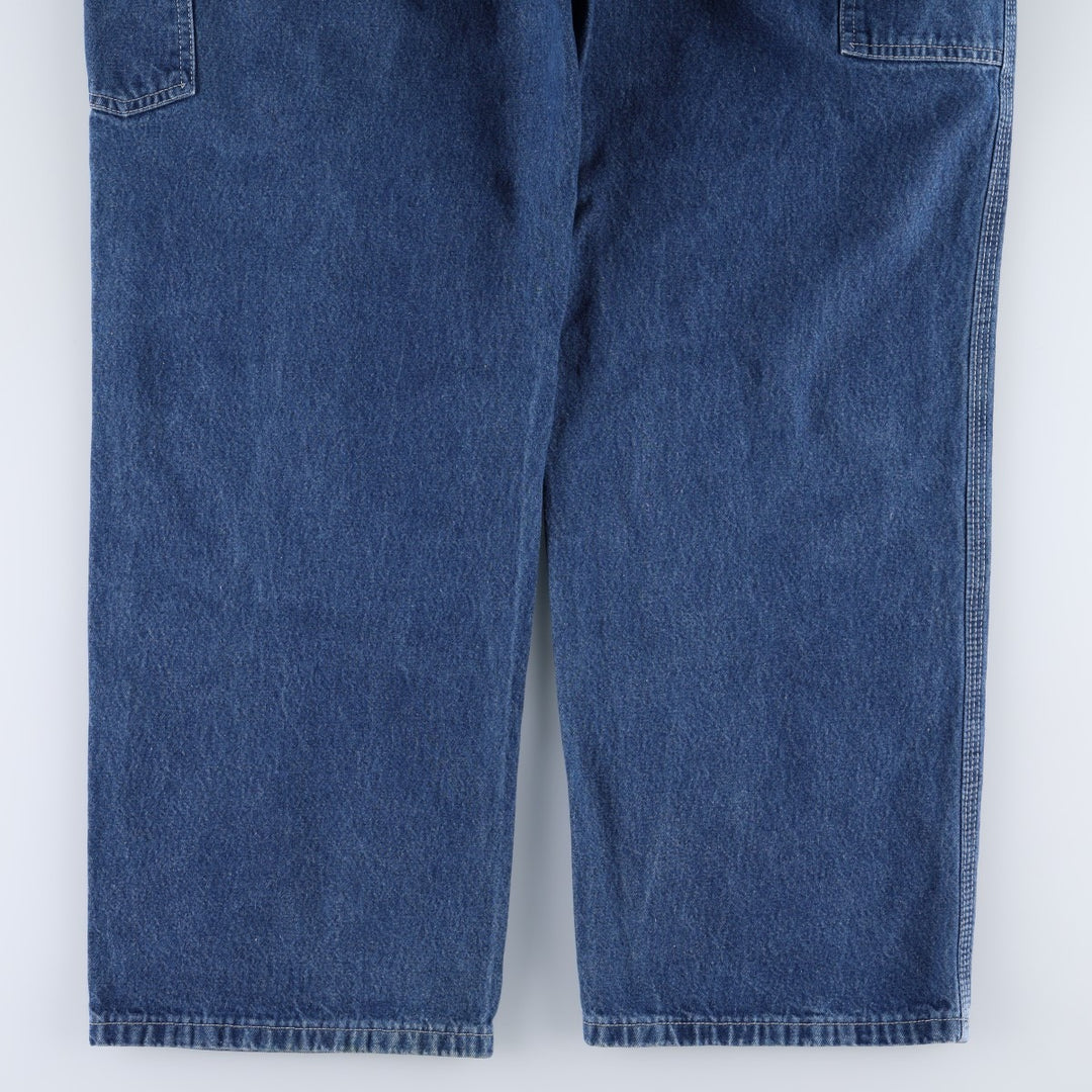 Carhartt Original Dungaree Fit Denim Painter Pants, Men's, W35 equivalent cotton blue type Vintage Second Hand