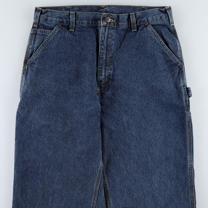 Carhartt Original Dungaree Fit Denim Painter Pants, Men's, W33 equivalent cotton blue type Vintage Second Hand