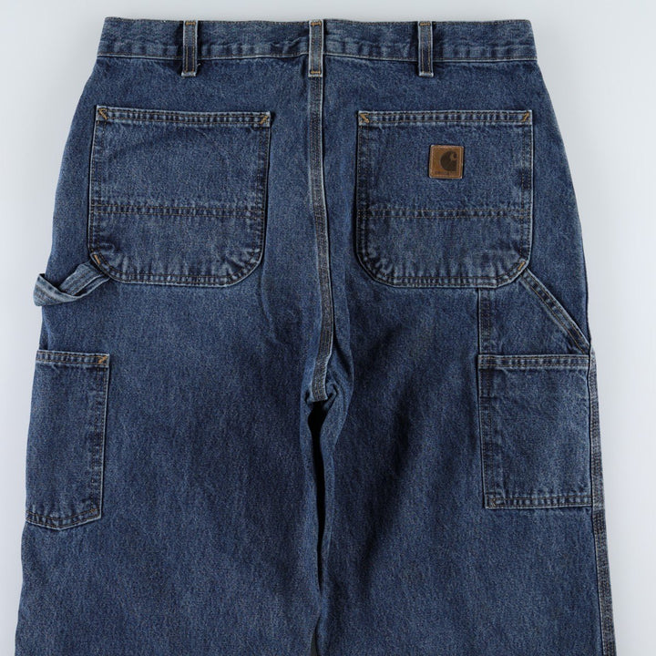 Carhartt Original Dungaree Fit Denim Painter Pants, Men's, W33 equivalent cotton blue type Vintage Second Hand