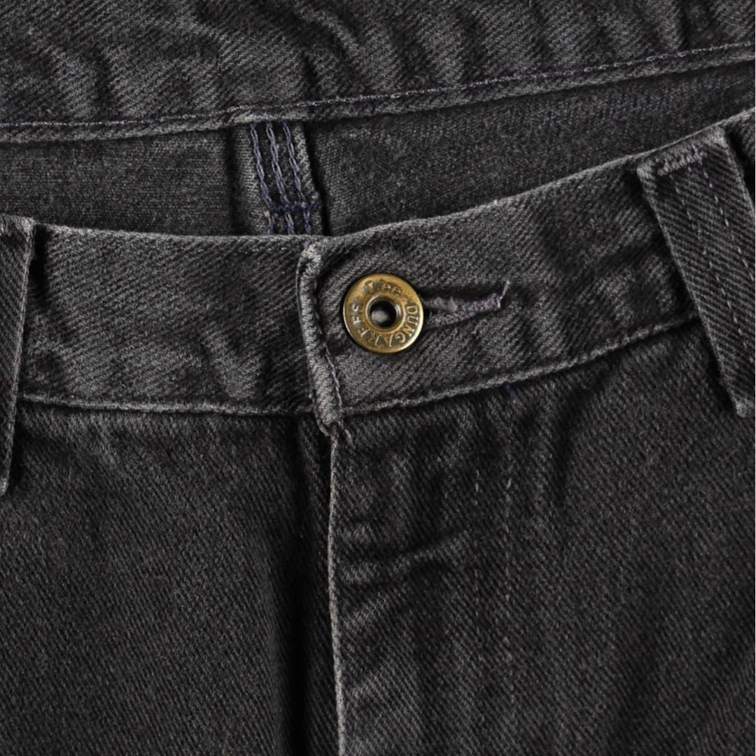 90s-00'S Lee DUNGAREES Black Denim Painter Pants, Men's W35 (approx.) cotton black type Vintage Second Hand