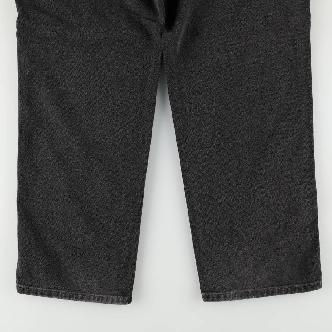90s-00'S Lee DUNGAREES Black Denim Painter Pants, Men's W35 (approx.) cotton black type Vintage Second Hand