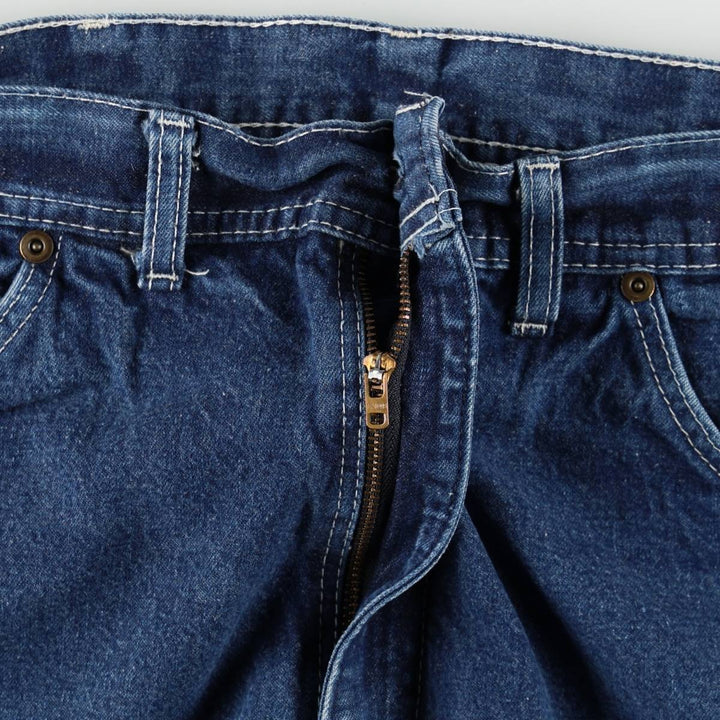 Key Denim Painter Pants, Men's W32 (approx.), Vintage cotton blue type Vintage Second Hand