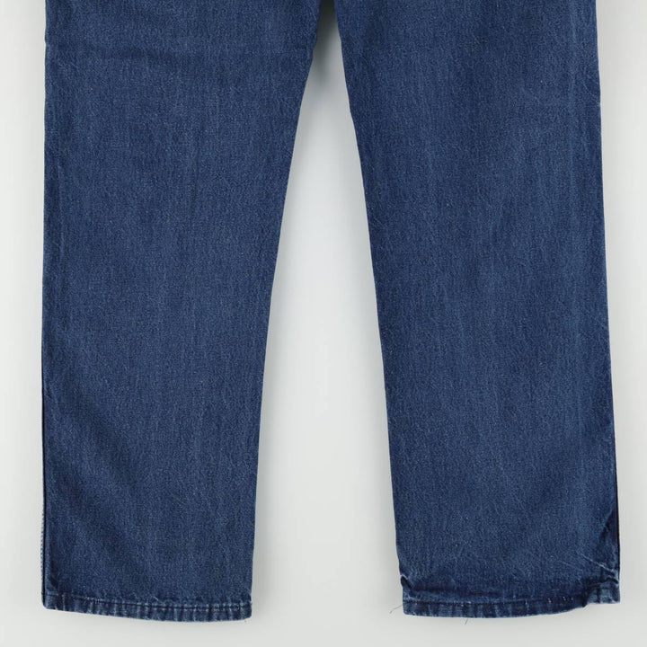 Key Denim Painter Pants, Men's W32 (approx.), Vintage cotton blue type Vintage Second Hand