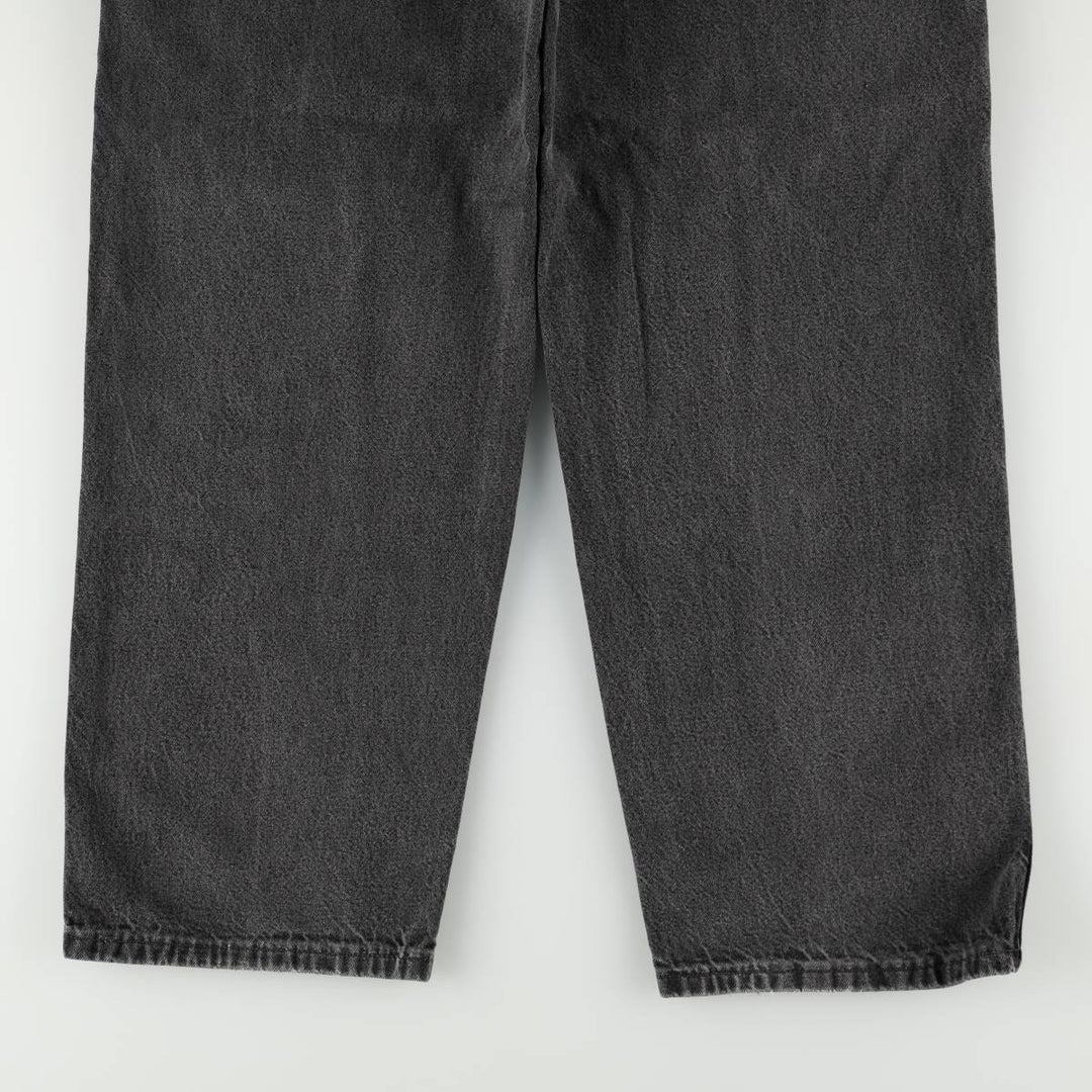 Wrangler Black Denim Painter Pants, Men's Size W31 (approx.) cotton black type Vintage Second Hand