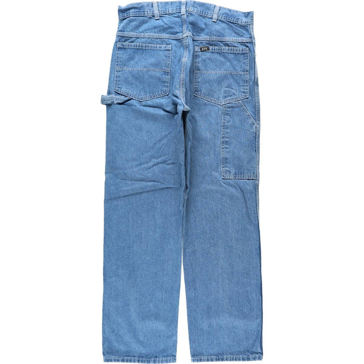 Key Denim Painter Pants, Men's W32 (approx.), Vintage cotton blue type Vintage Second Hand