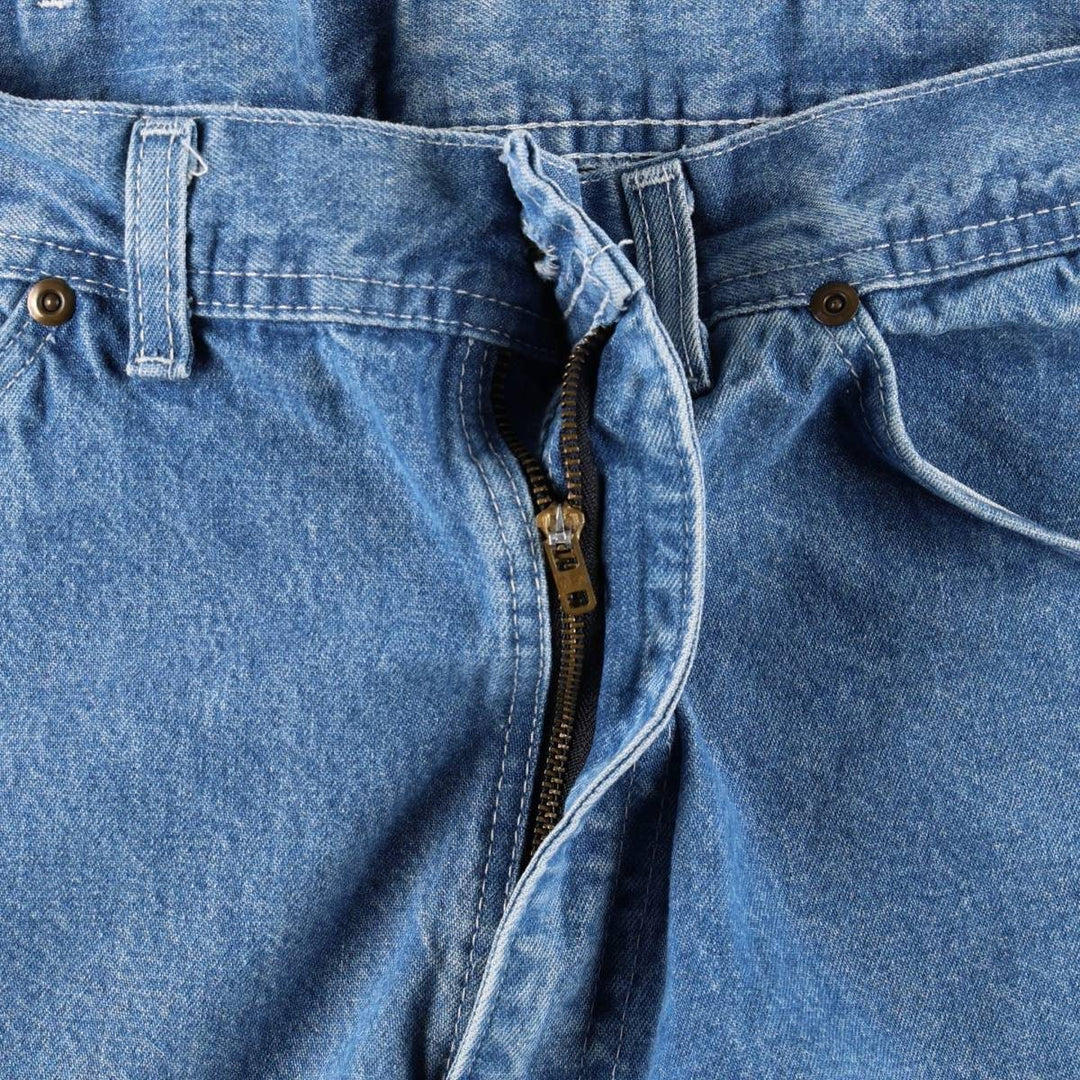 Key Denim Painter Pants, Men's W32 (approx.), Vintage cotton blue type Vintage Second Hand