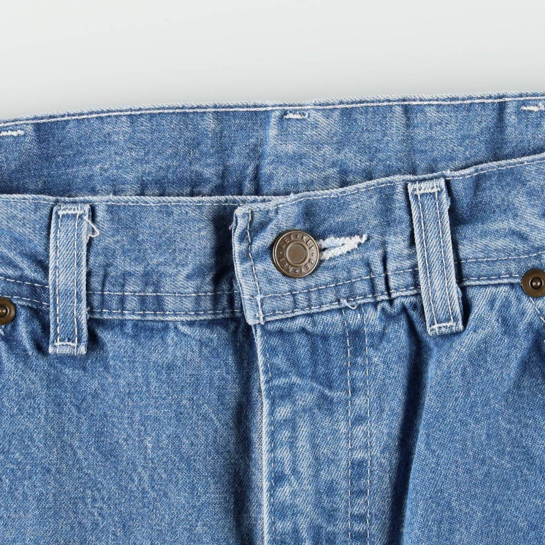 Key Denim Painter Pants, Men's W32 (approx.), Vintage cotton blue type Vintage Second Hand