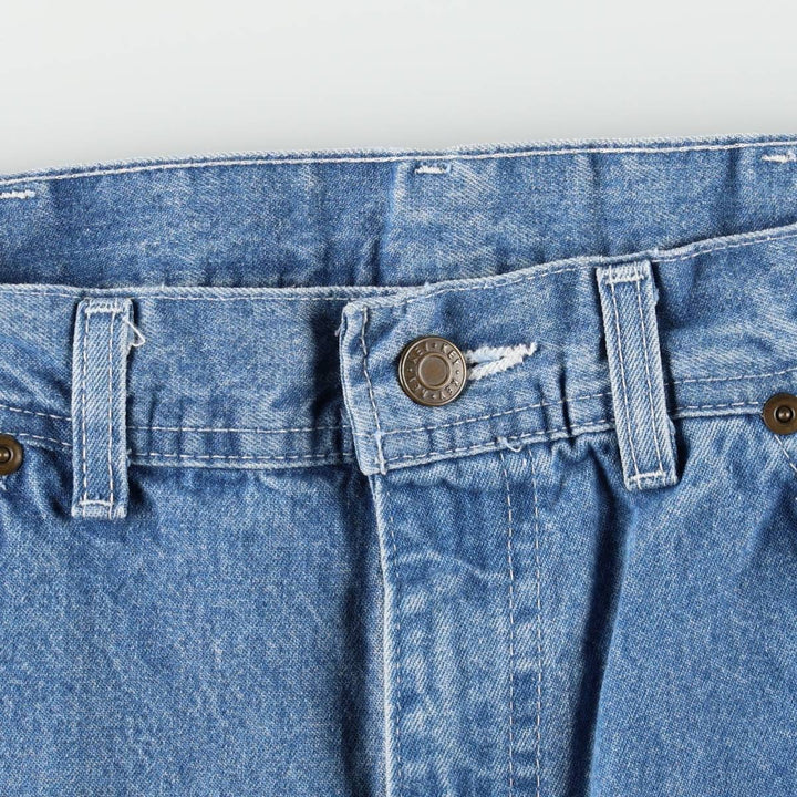 Key Denim Painter Pants, Men's W32 (approx.), Vintage cotton blue type Vintage Second Hand