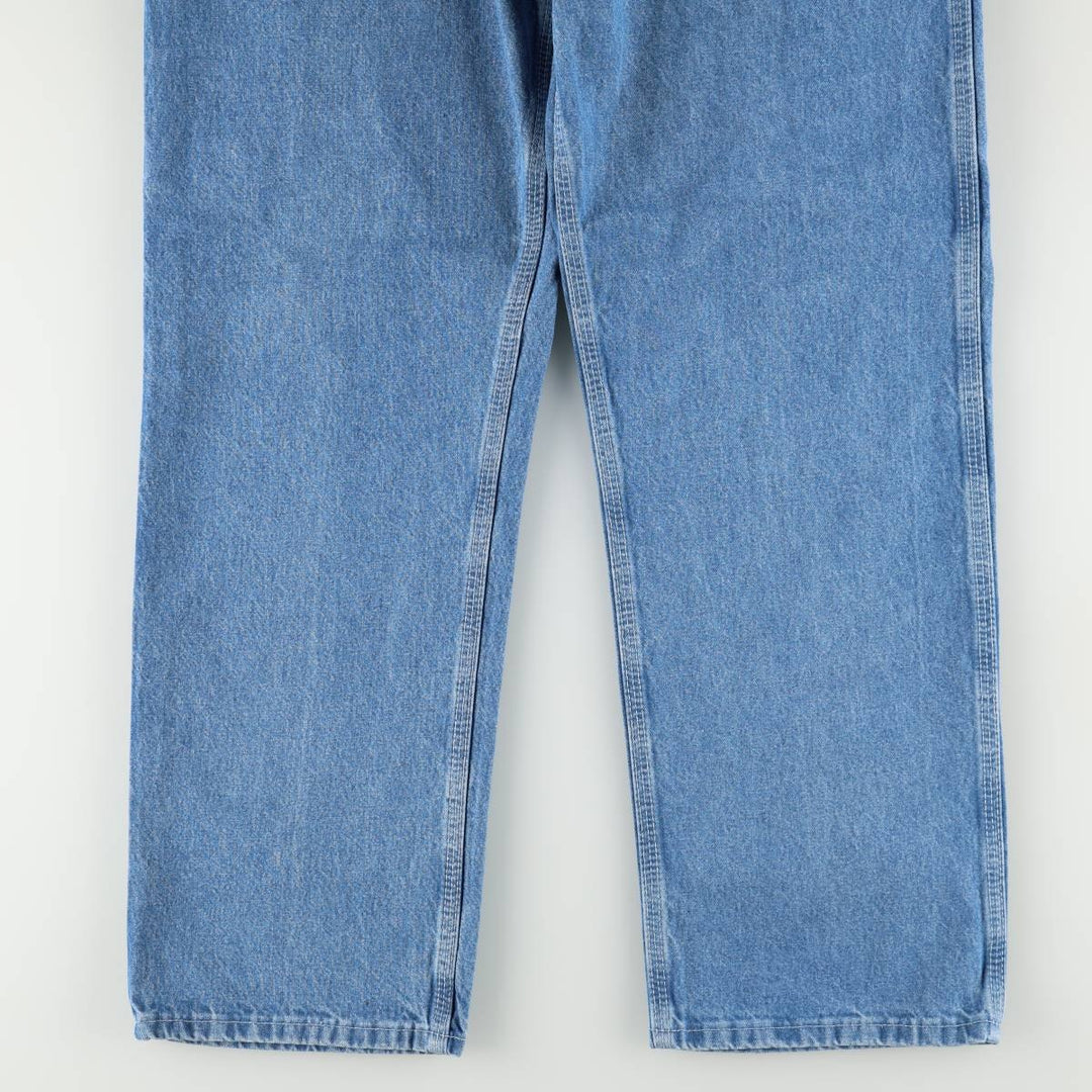 Key Denim Painter Pants, Men's W32 (approx.), Vintage cotton blue type Vintage Second Hand