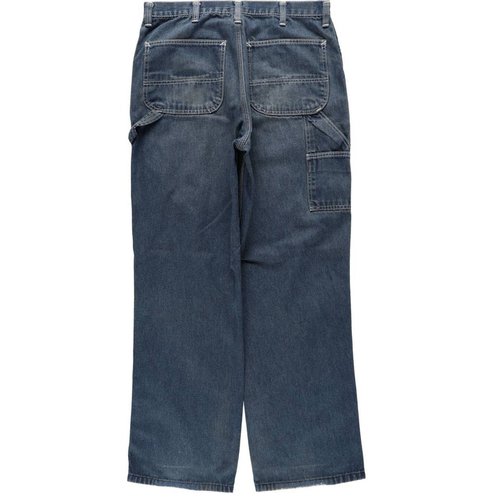 ROEBUCKS Denim Painter Pants, Men's Size W32 (approx.) unclear blue type Vintage Second Hand