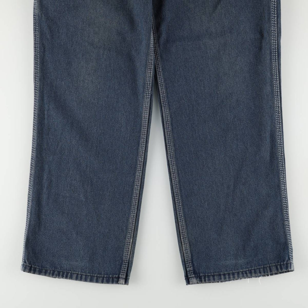 ROEBUCKS Denim Painter Pants, Men's Size W32 (approx.) unclear blue type Vintage Second Hand