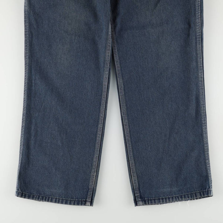 ROEBUCKS Denim Painter Pants, Men's Size W32 (approx.) unclear blue type Vintage Second Hand