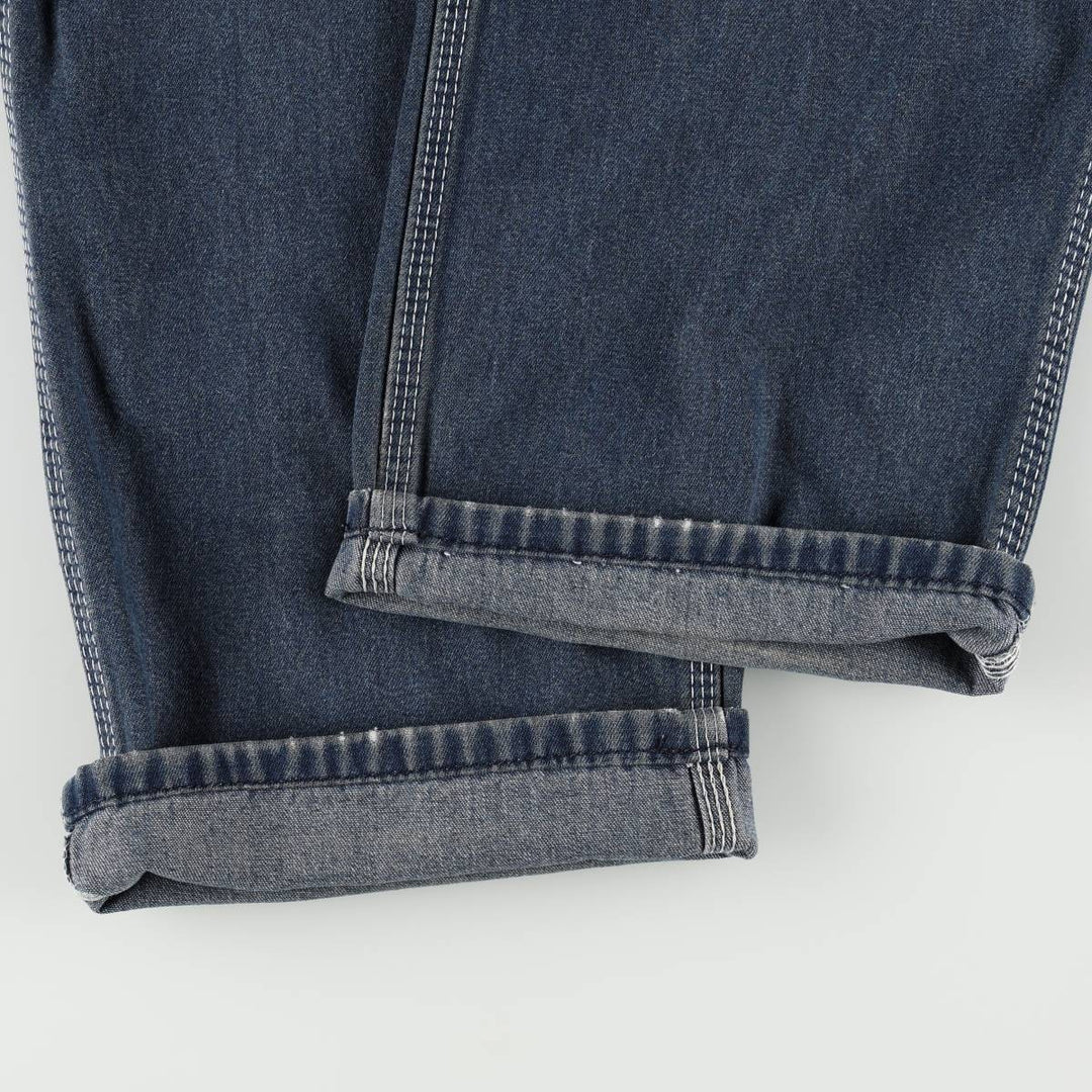 ROEBUCKS Denim Painter Pants, Men's Size W32 (approx.) unclear blue type Vintage Second Hand