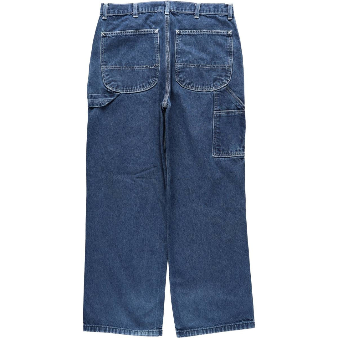 ROEBUCKS Denim Painter Pants, Men's Size W33 (approx.) cotton blue type Vintage Second Hand