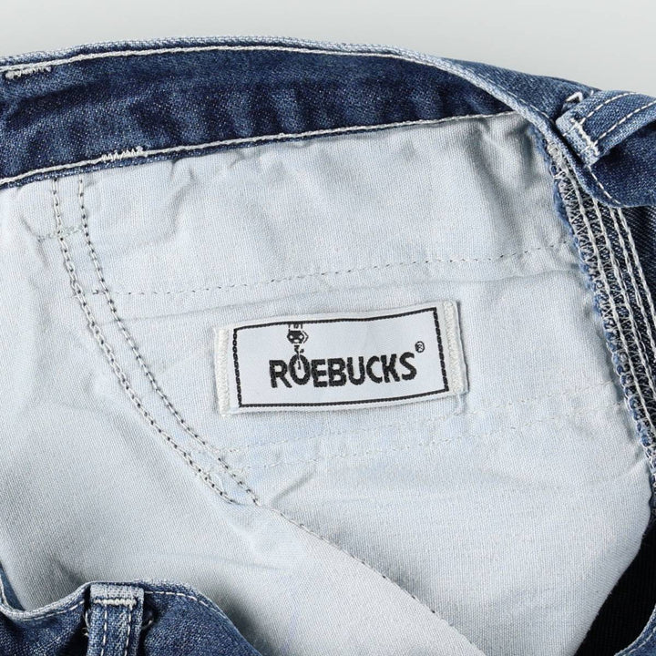 ROEBUCKS Denim Painter Pants, Men's Size W33 (approx.) cotton blue type Vintage Second Hand