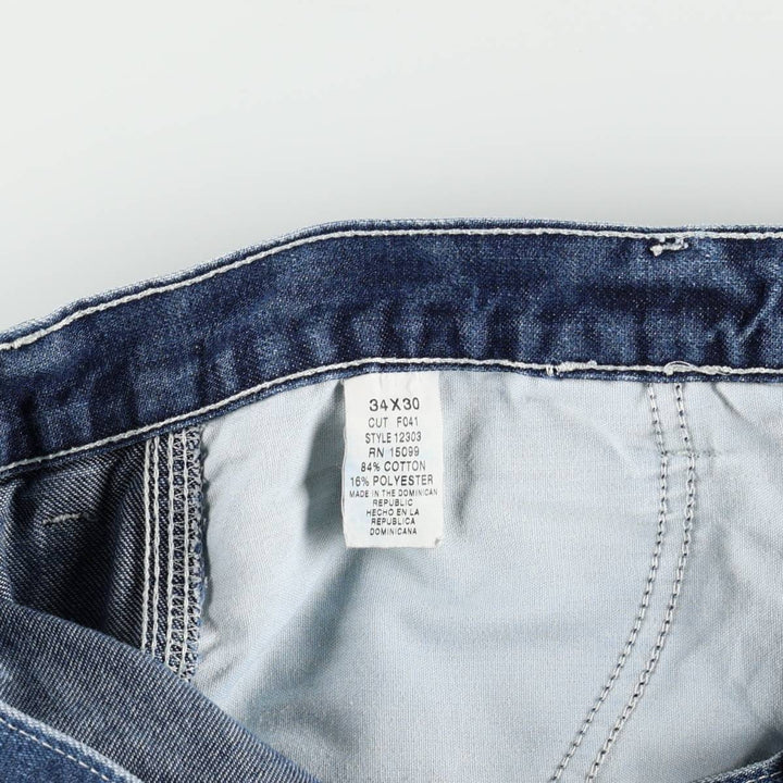 ROEBUCKS Denim Painter Pants, Men's Size W33 (approx.) cotton blue type Vintage Second Hand