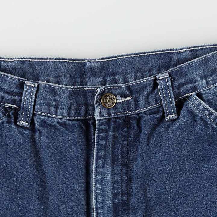 ROEBUCKS Denim Painter Pants, Men's Size W33 (approx.) cotton blue type Vintage Second Hand