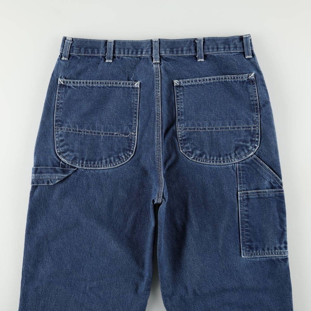 ROEBUCKS Denim Painter Pants, Men's Size W33 (approx.) cotton blue type Vintage Second Hand