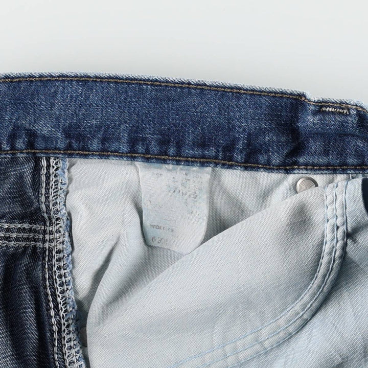 Lee RIVETED denim painter pants, men's size W34 (approx.) unclear blue type Vintage Second Hand