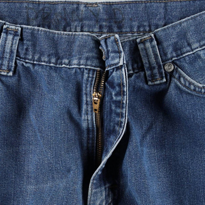 Lee RIVETED denim painter pants, men's size W34 (approx.) unclear blue type Vintage Second Hand