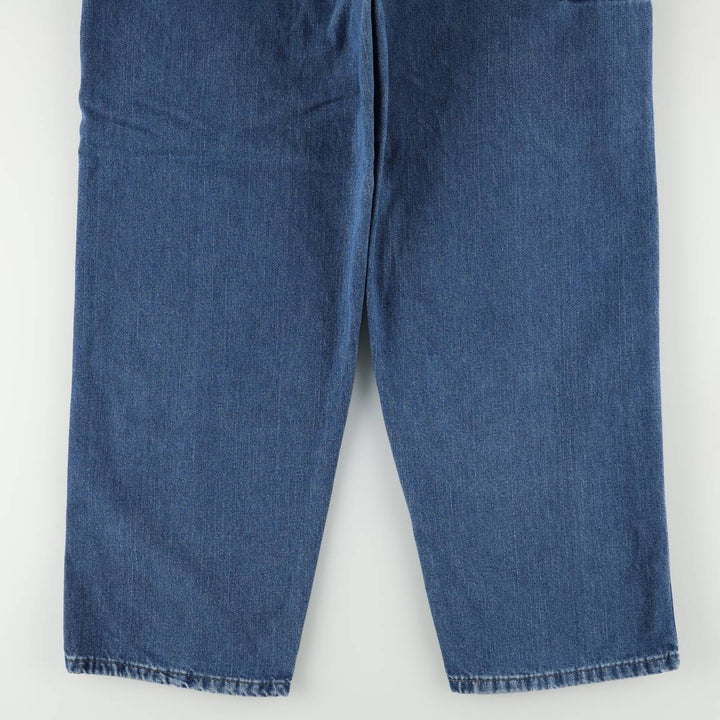 Lee RIVETED denim painter pants, men's size W34 (approx.) unclear blue type Vintage Second Hand