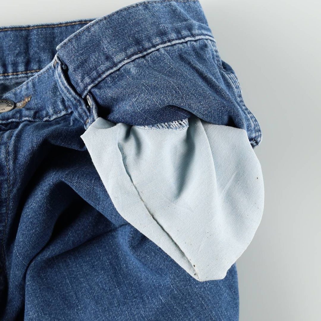 Lee RIVETED denim painter pants, men's size W34 (approx.) unclear blue type Vintage Second Hand