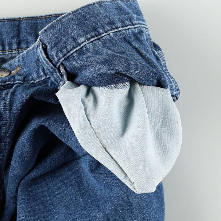 Lee RIVETED denim painter pants, men's size W34 (approx.) unclear blue type Vintage Second Hand