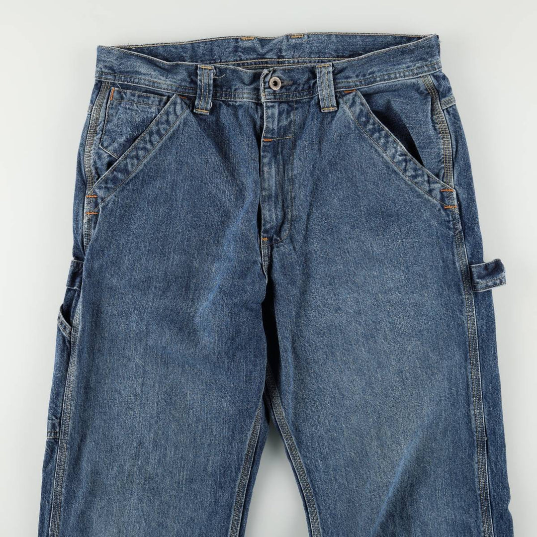 2000'S Ralph Lauren POLO JEANS COMPANY denim painter pants, men's size W33 (approx.) cotton blue type Vintage Second Hand