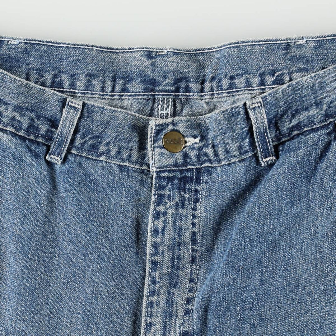 70s-80'S LL Bean Denim Painter Pants, Made in USA, Men's W35 (approx.), Vintage cotton blue type Vintage Second Hand