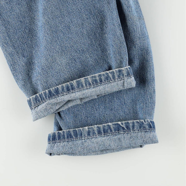 70s-80'S LL Bean Denim Painter Pants, Made in USA, Men's W35 (approx.), Vintage cotton blue type Vintage Second Hand