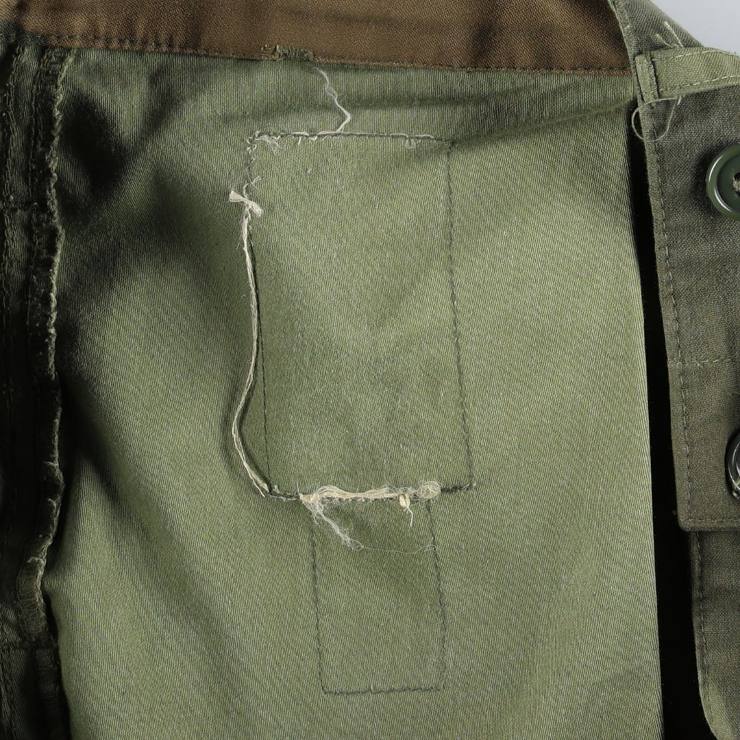 Big Size Norwegian Army Camouflage Pattern Military Cargo Pants, Men's Size W41 (approx.) unclear Khaki type Vintage Second Hand