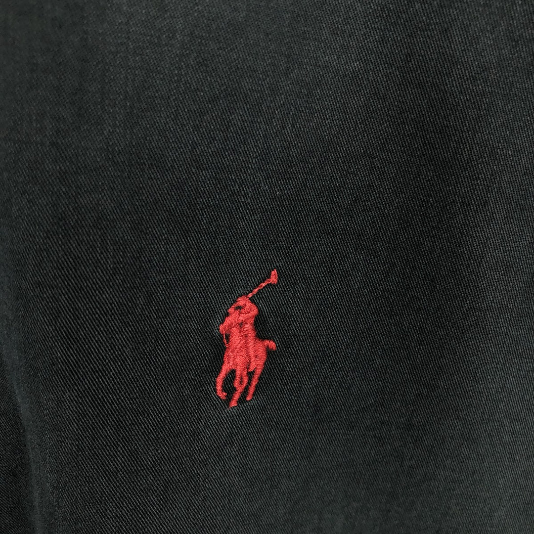 Ralph Lauren BLAKE long sleeve button down shirt, men's size XXL cotton black type Vintage Second Hand