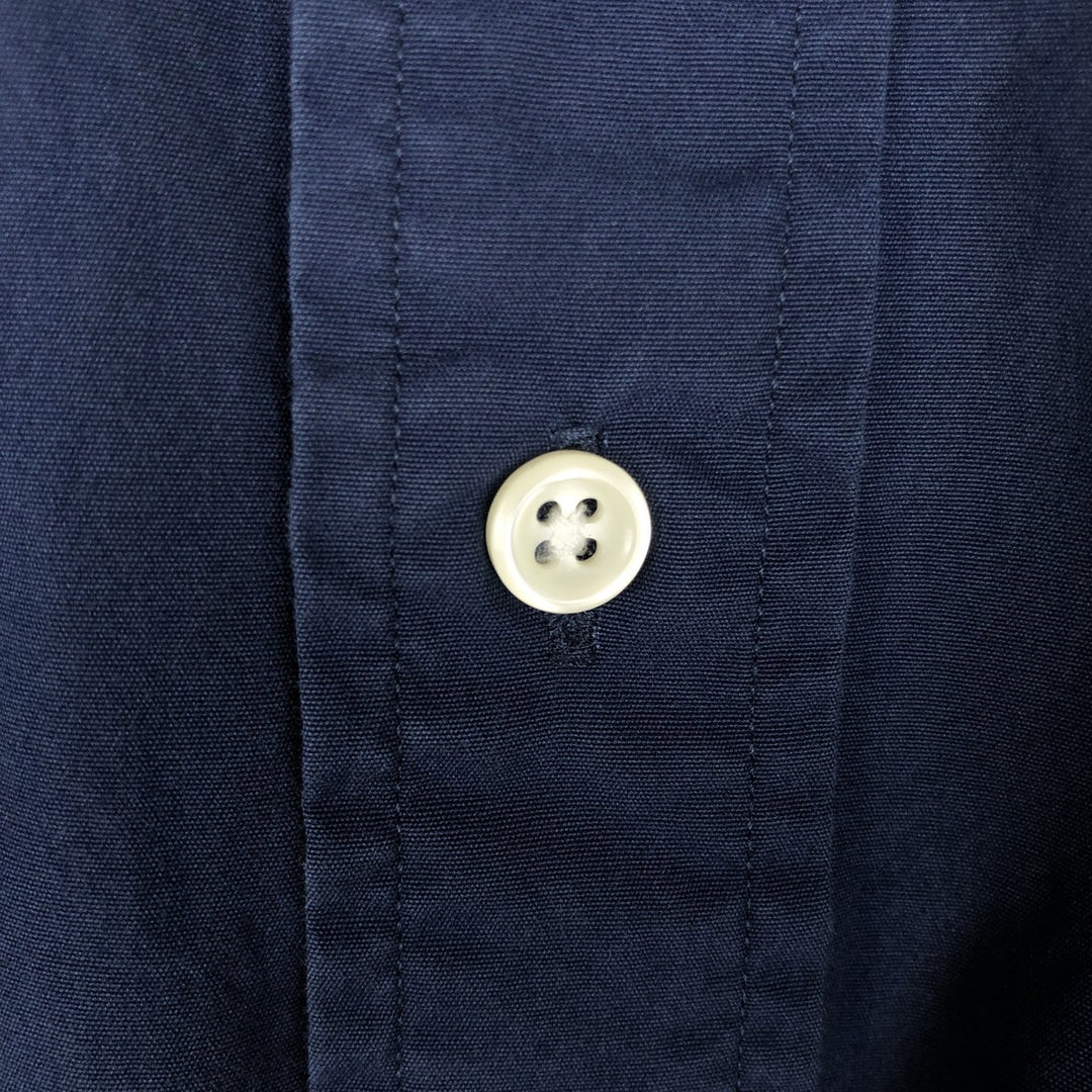 Ralph Lauren BLAKE long sleeve button down shirt, men's XL size cotton navy blue type Vintage Second Hand