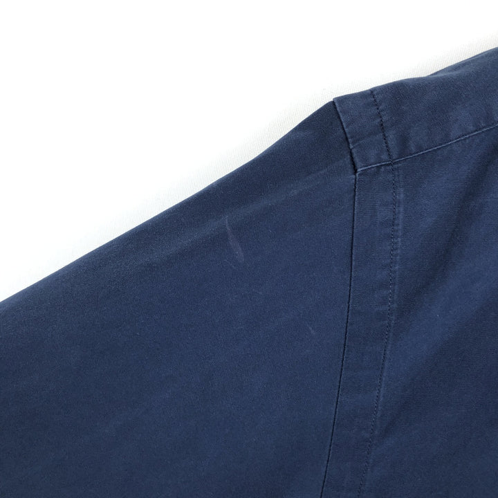 Ralph Lauren BLAKE long sleeve button down shirt, men's size L cotton navy blue type Vintage Second Hand