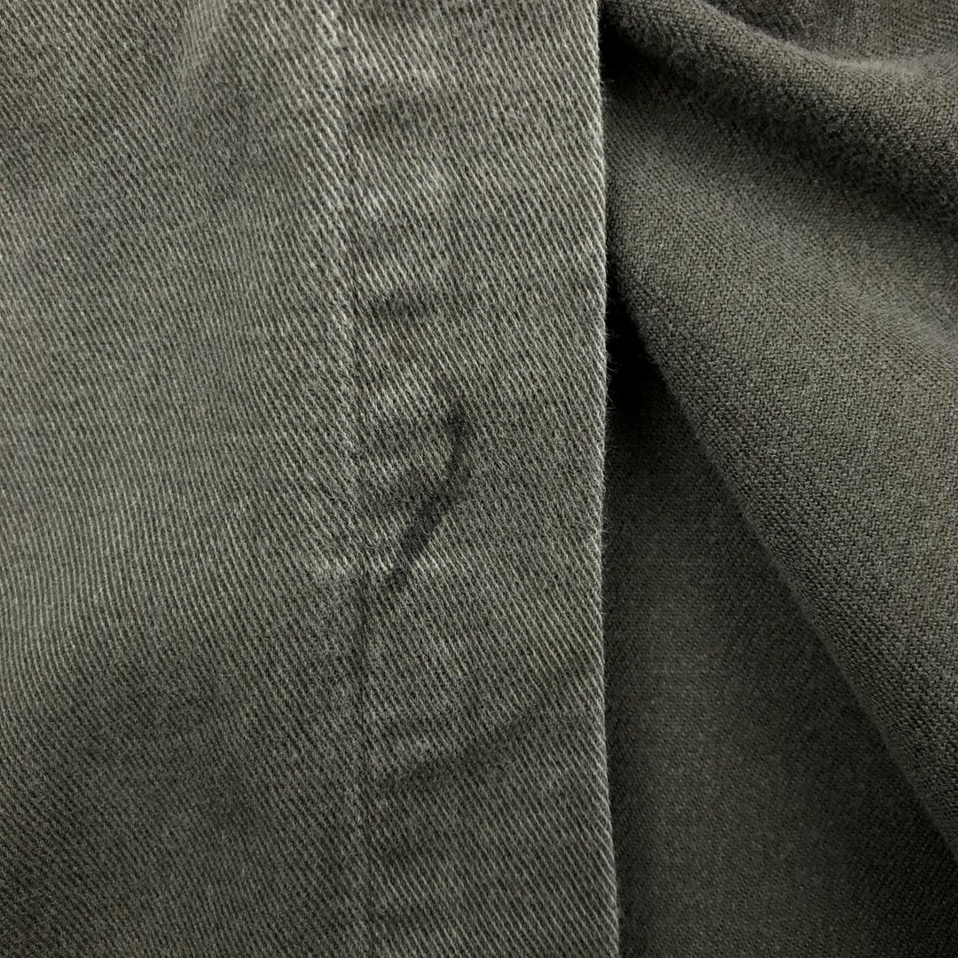 Ralph Lauren BLAIRE long sleeve button down shirt, men's size M cotton Khaki type Vintage Second Hand