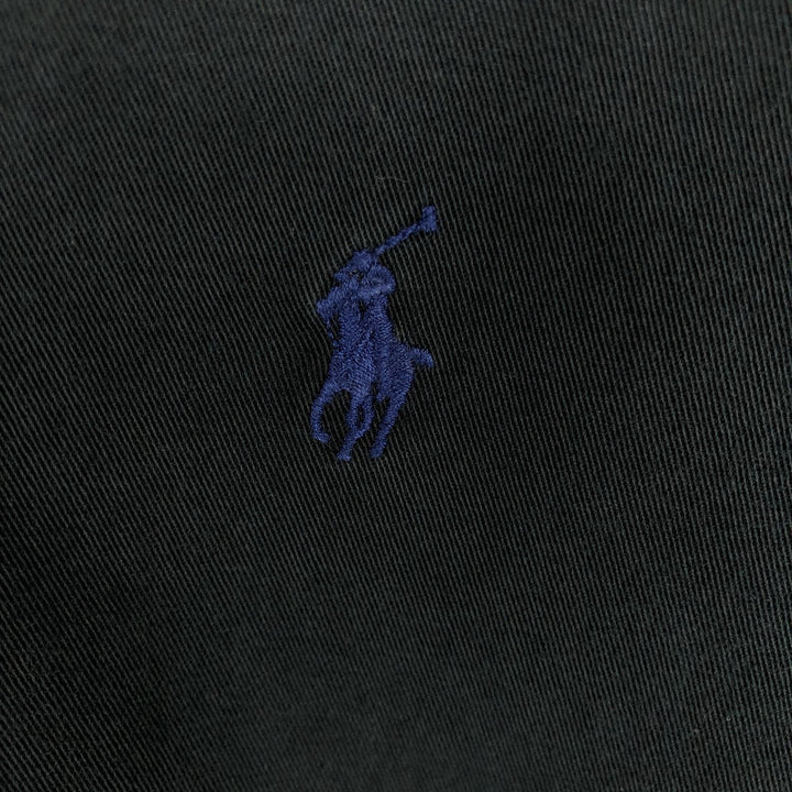 Ralph Lauren BLAKE long sleeve button down shirt, men's XL size cotton black type Vintage Second Hand