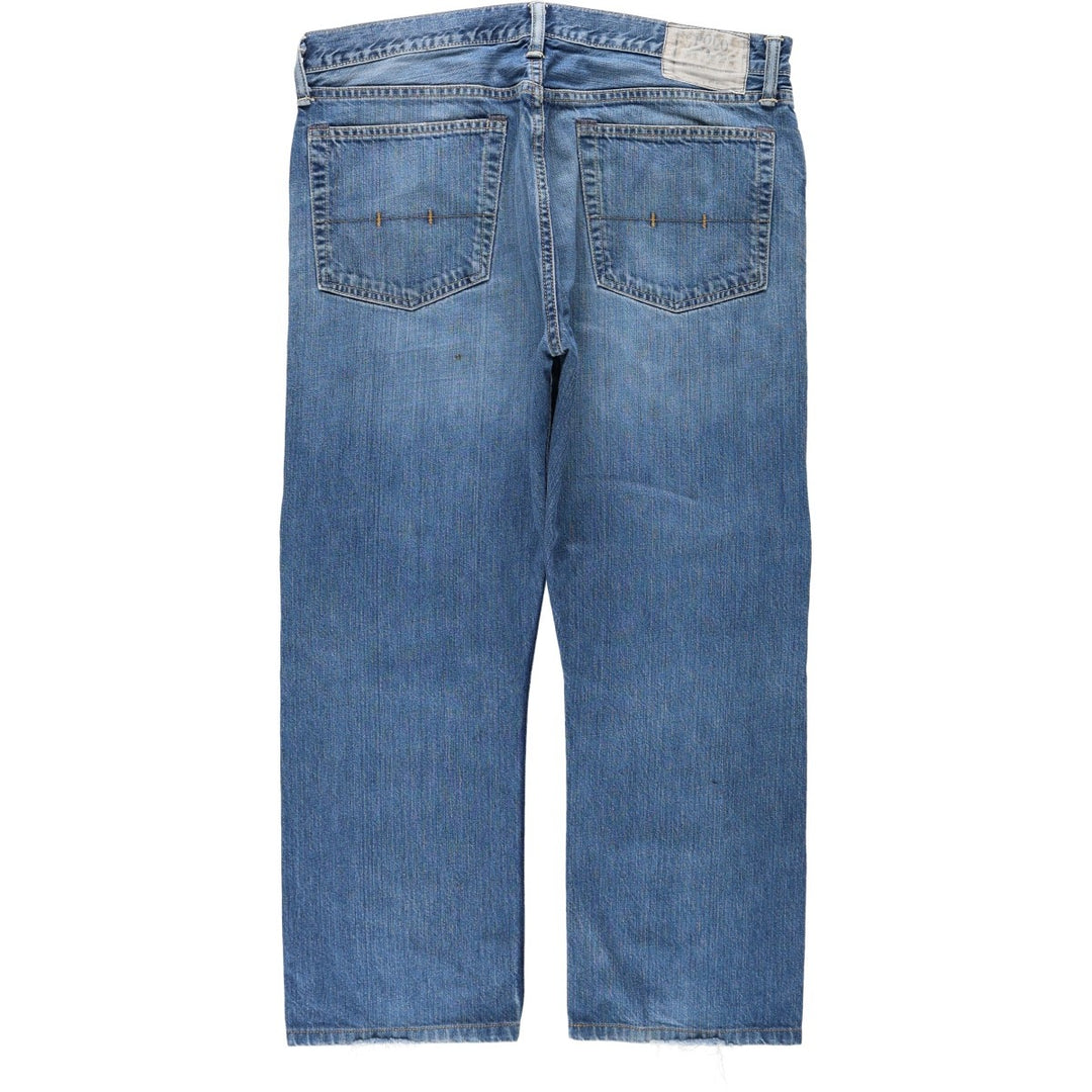 Ralph Lauren POLO RALPH LAUREN CLASSIC FIT Straight Denim Pants, Men's Size W38 (approx.) cotton blue type Vintage Second Hand