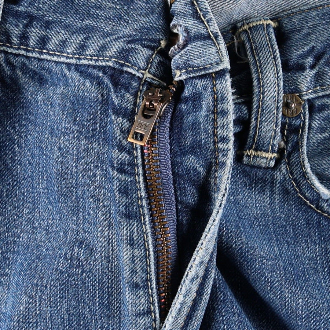 Ralph Lauren POLO RALPH LAUREN CLASSIC FIT Straight Denim Pants, Men's Size W38 (approx.) cotton blue type Vintage Second Hand