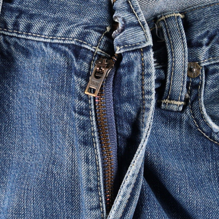 Ralph Lauren POLO RALPH LAUREN CLASSIC FIT Straight Denim Pants, Men's Size W38 (approx.) cotton blue type Vintage Second Hand