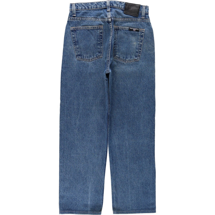 2000'S Ralph Lauren POLO JEANS COMPANY RELAXED Tapered Denim Pants, Men's W29 (approx.) cotton blue type Vintage Second Hand