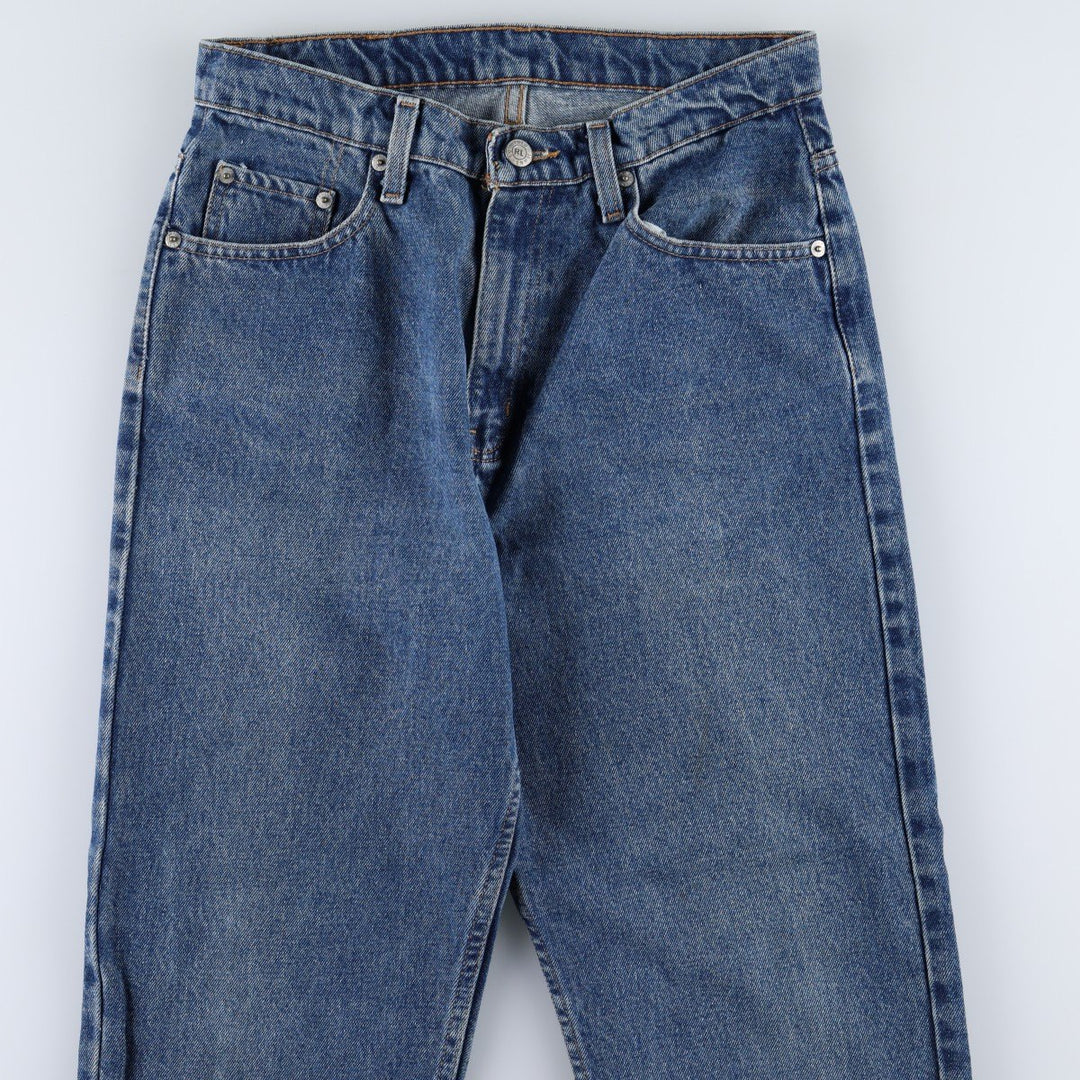 2000'S Ralph Lauren POLO JEANS COMPANY RELAXED Tapered Denim Pants, Men's W29 (approx.) cotton blue type Vintage Second Hand