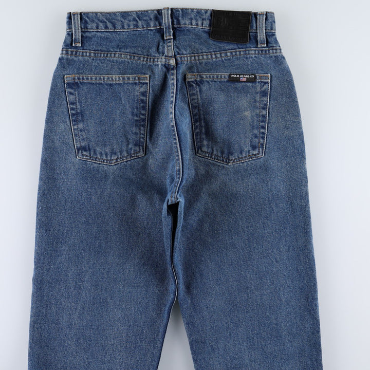 2000'S Ralph Lauren POLO JEANS COMPANY RELAXED Tapered Denim Pants, Men's W29 (approx.) cotton blue type Vintage Second Hand