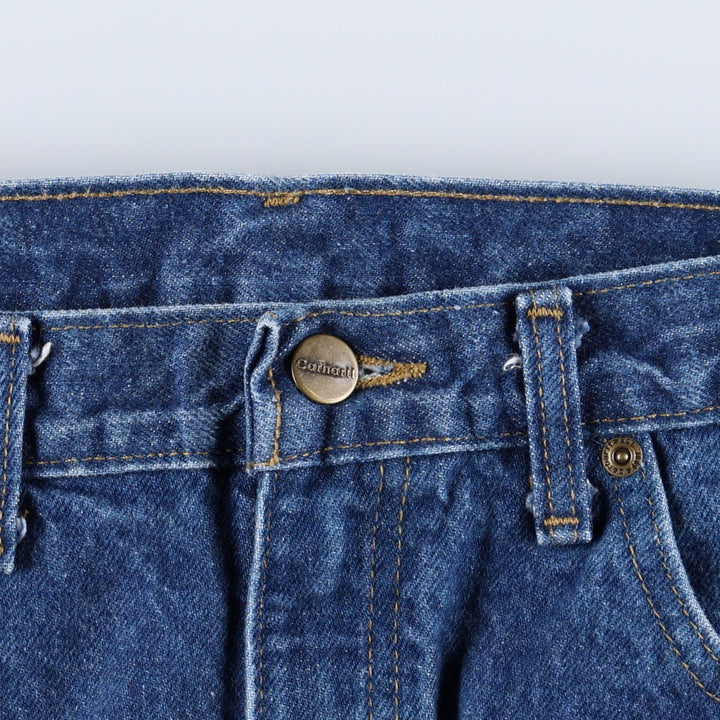 Carhartt Tapered Denim Pants for Men, W34 equivalent cotton blue type Vintage Second Hand