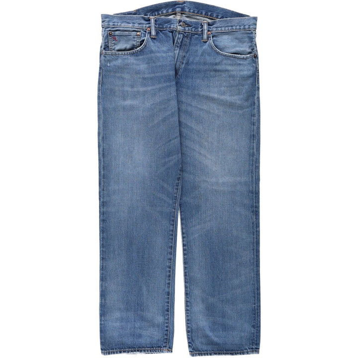 Ralph Lauren POLO RALPH LAUREN CLASSIC FIT Tapered Denim Pants, Men's W38 (approx.) cotton blue type Vintage Second Hand