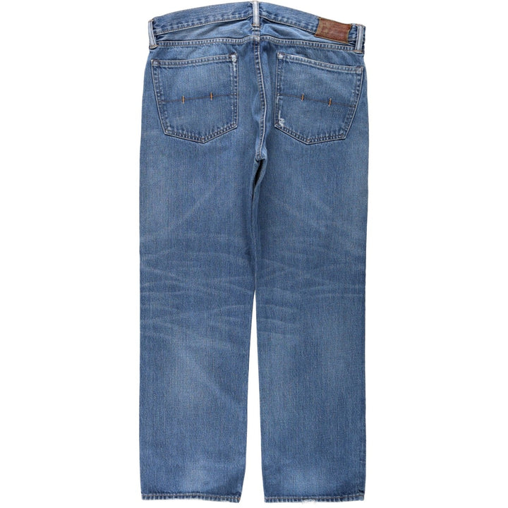 Ralph Lauren POLO RALPH LAUREN CLASSIC FIT Tapered Denim Pants, Men's W38 (approx.) cotton blue type Vintage Second Hand