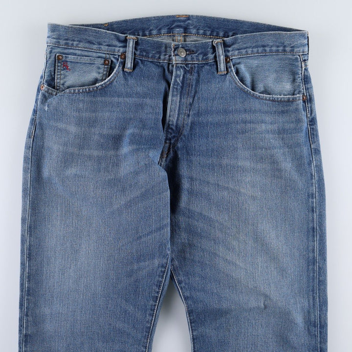 Ralph Lauren POLO RALPH LAUREN CLASSIC FIT Tapered Denim Pants, Men's W38 (approx.) cotton blue type Vintage Second Hand