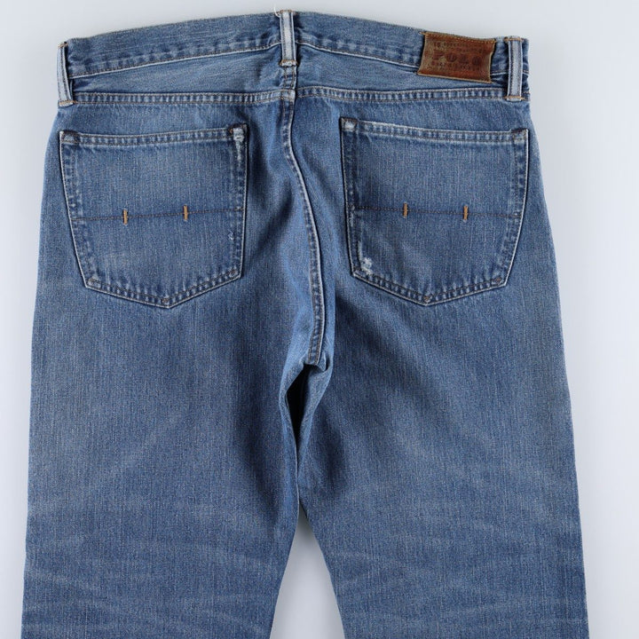Ralph Lauren POLO RALPH LAUREN CLASSIC FIT Tapered Denim Pants, Men's W38 (approx.) cotton blue type Vintage Second Hand